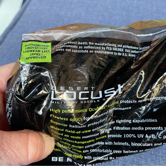 Revision desert Locust Military Goggle System Foliage Green New - Picture 6 of 7